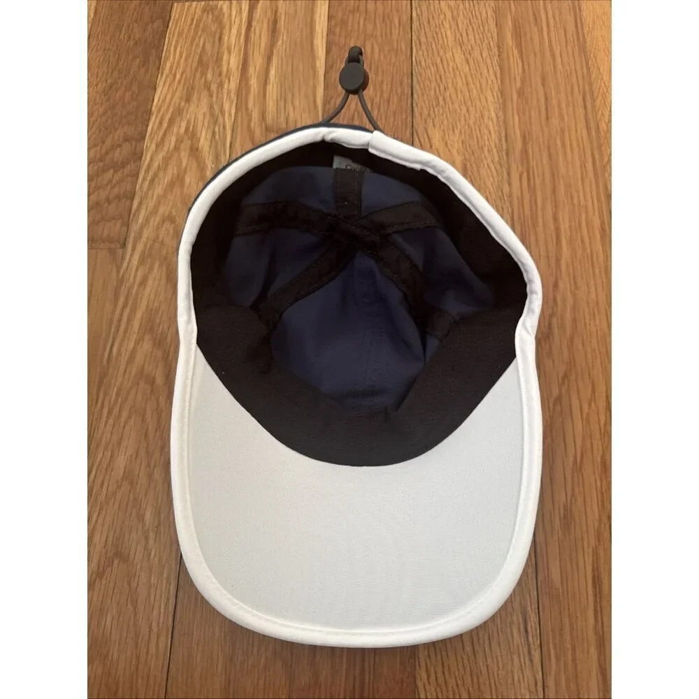 Coolibar UPF 50+ Kids' Lenny Sport Cap Hat Blue/White